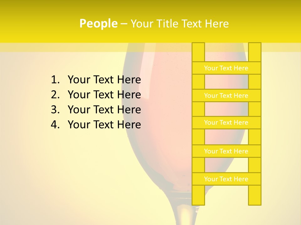 Golden White Pub PowerPoint Template