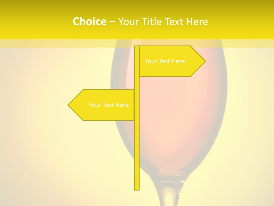 Golden White Pub PowerPoint Template