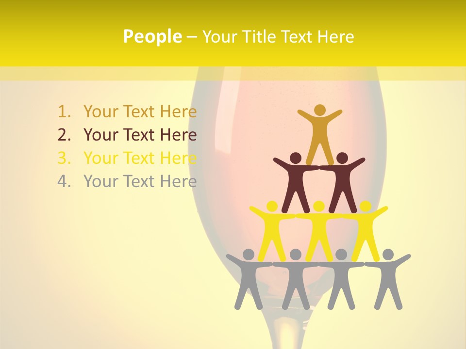Golden White Pub PowerPoint Template