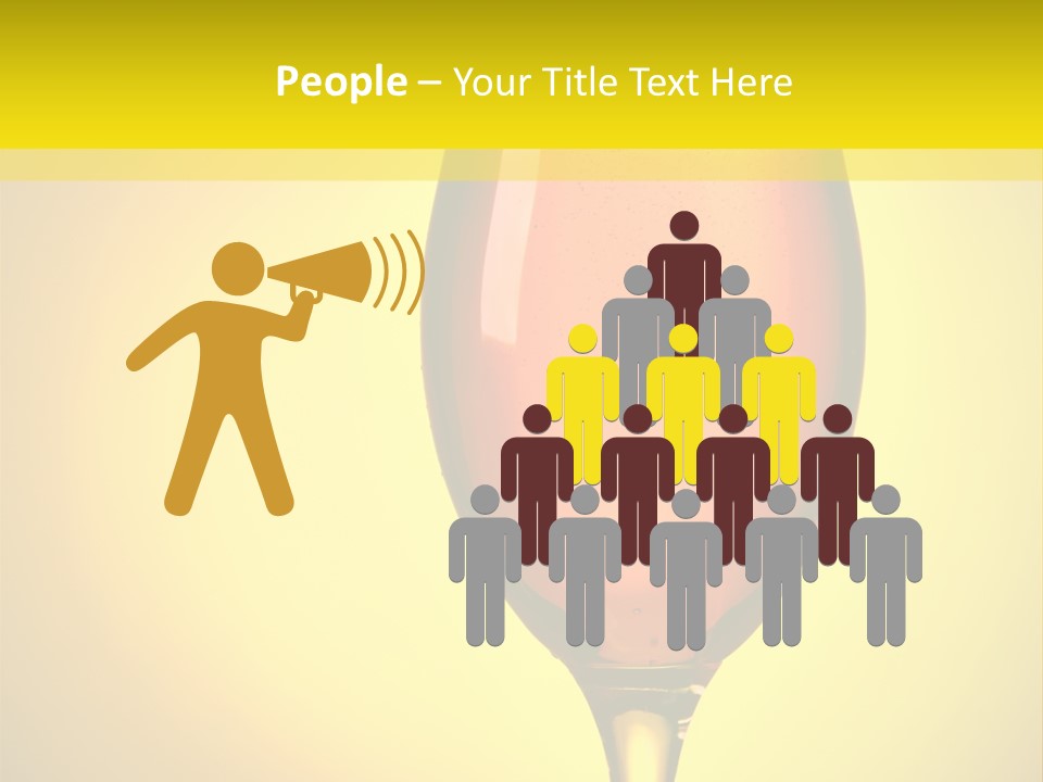 Golden White Pub PowerPoint Template