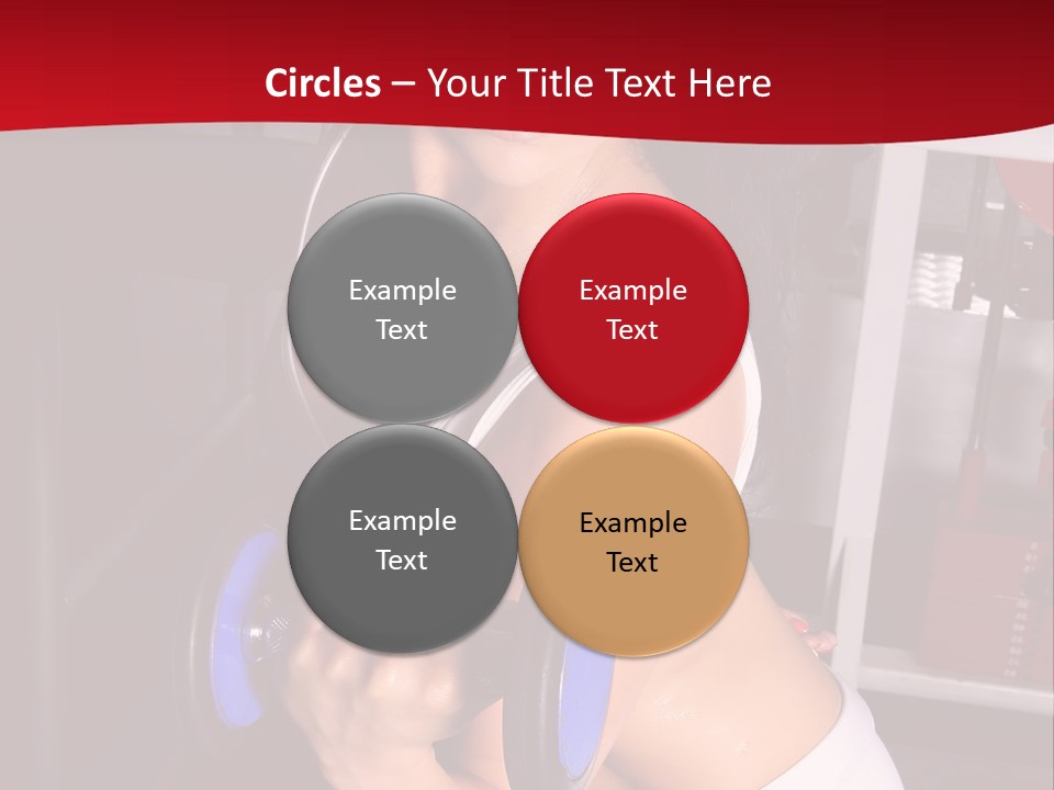 Legs Woman Fatness PowerPoint Template