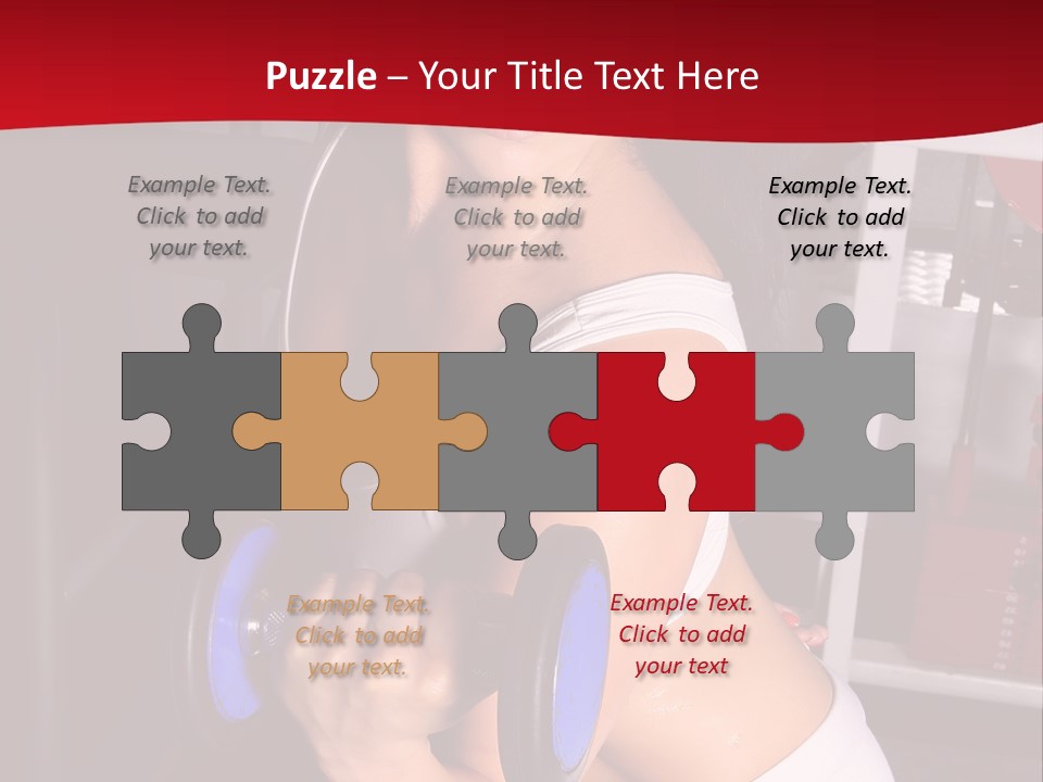 Legs Woman Fatness PowerPoint Template