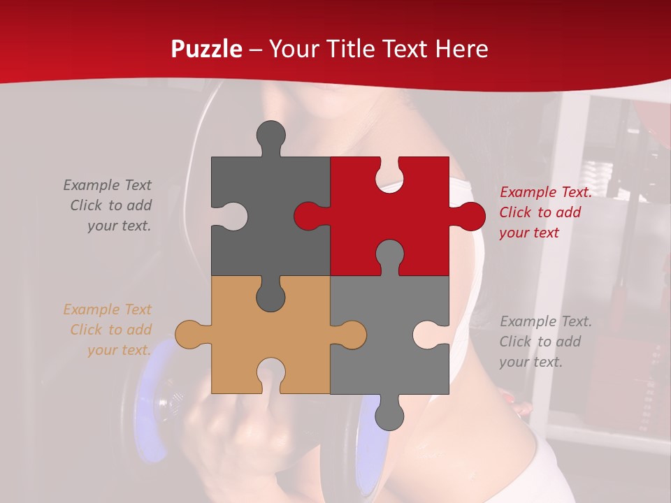 Legs Woman Fatness PowerPoint Template