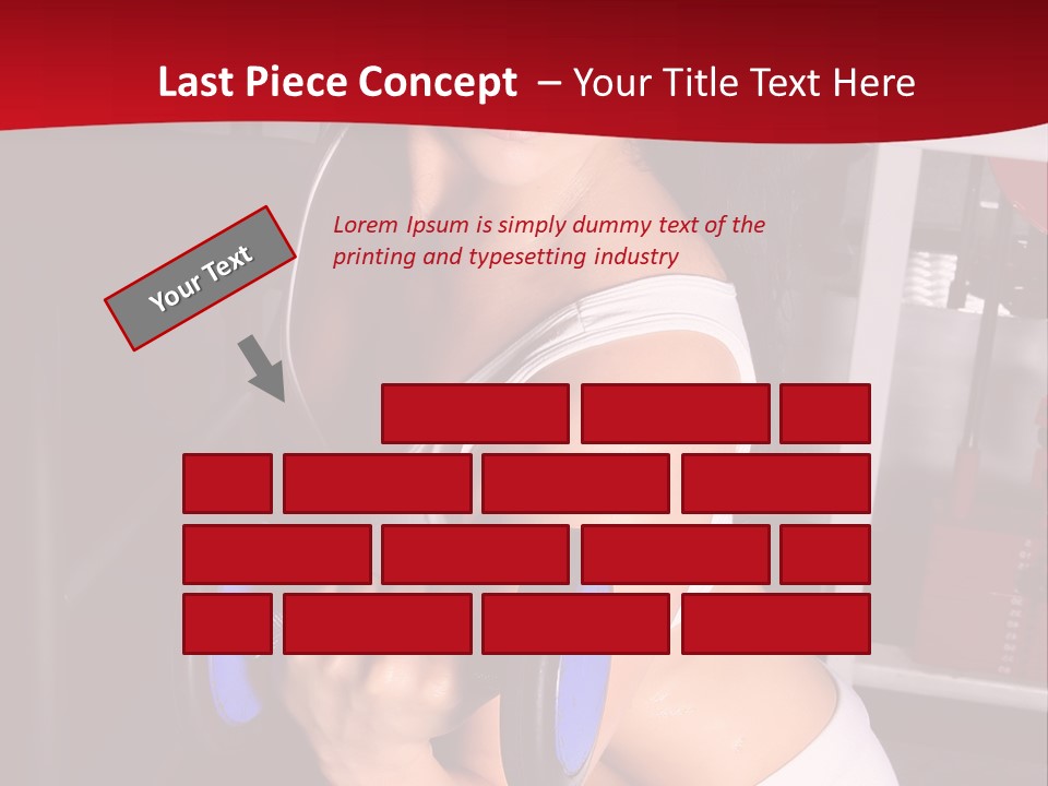 Legs Woman Fatness PowerPoint Template