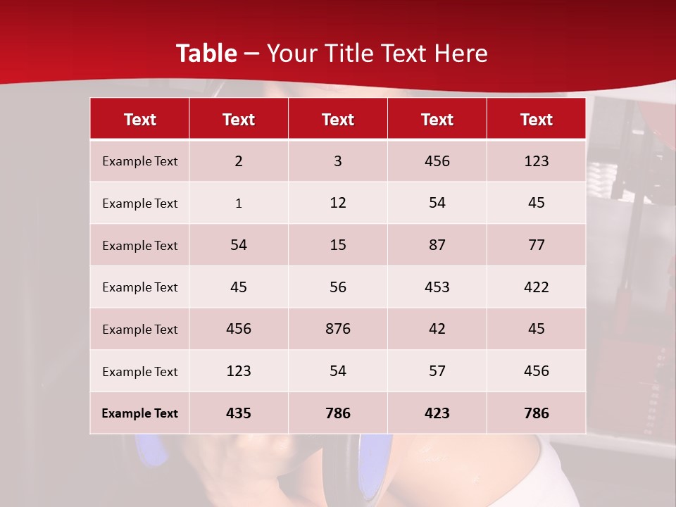 Legs Woman Fatness PowerPoint Template