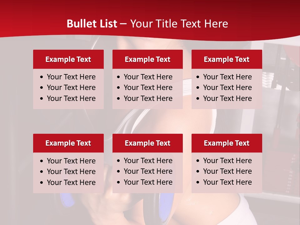 Legs Woman Fatness PowerPoint Template