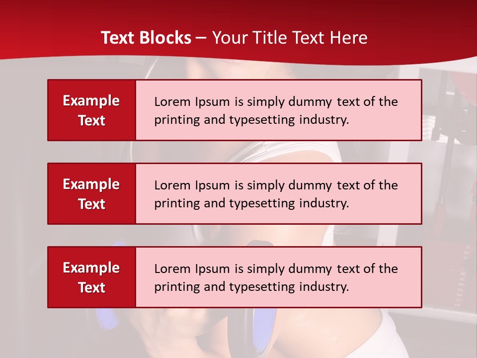 Legs Woman Fatness PowerPoint Template