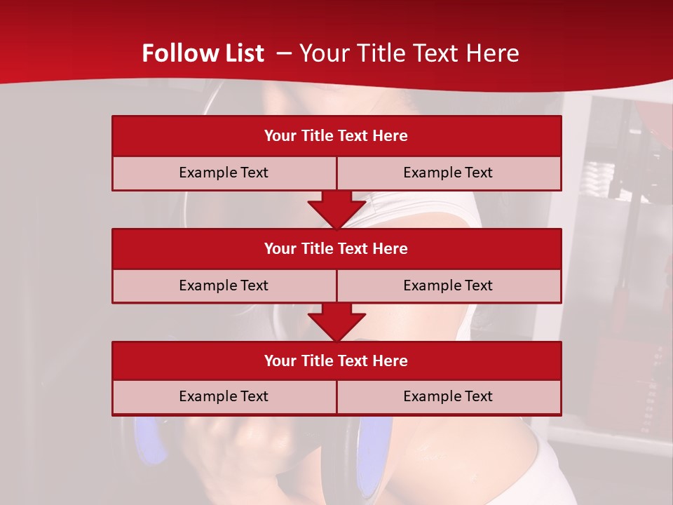 Legs Woman Fatness PowerPoint Template
