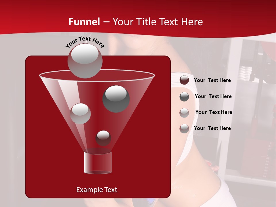 Legs Woman Fatness PowerPoint Template