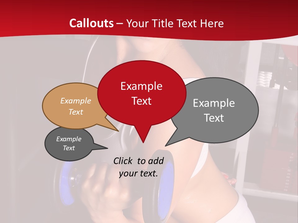 Legs Woman Fatness PowerPoint Template