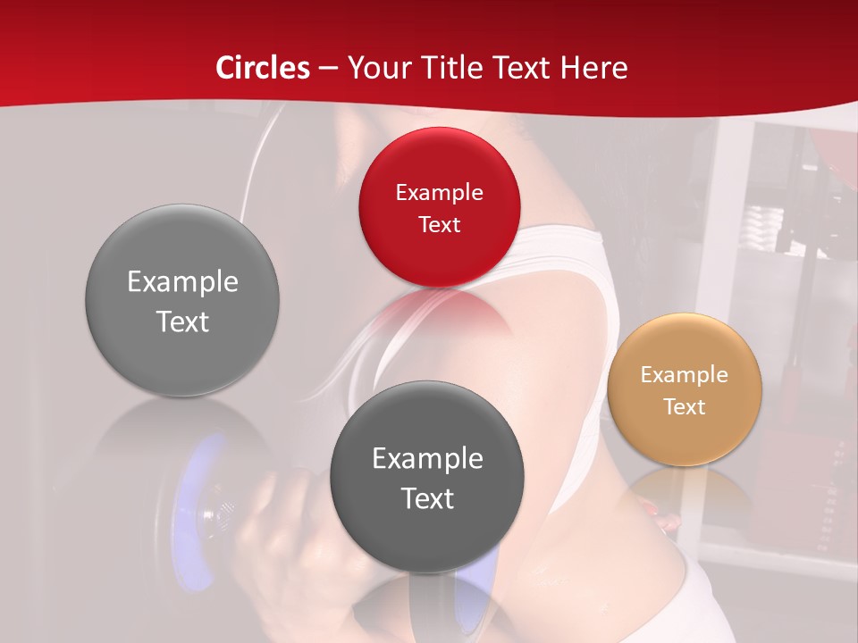 Legs Woman Fatness PowerPoint Template