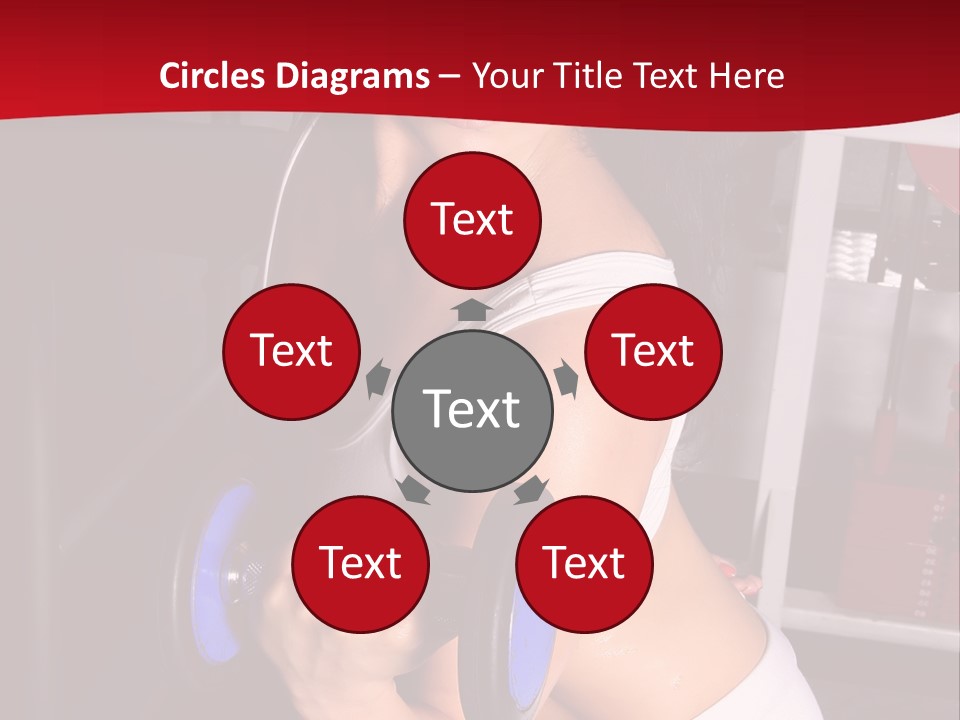 Legs Woman Fatness PowerPoint Template