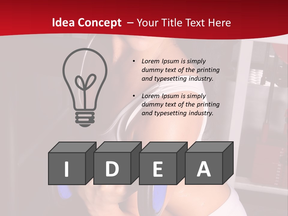 Legs Woman Fatness PowerPoint Template