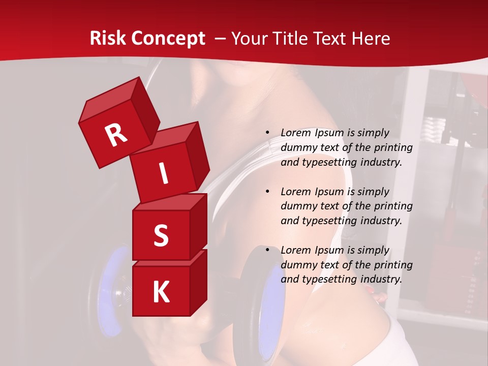 Legs Woman Fatness PowerPoint Template