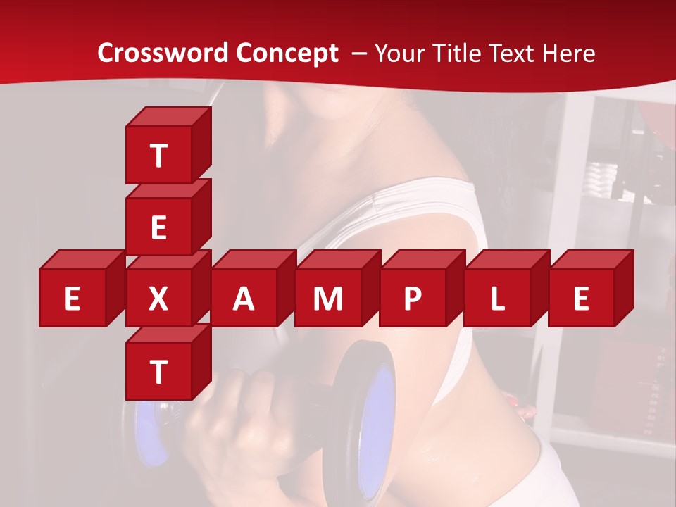 Legs Woman Fatness PowerPoint Template