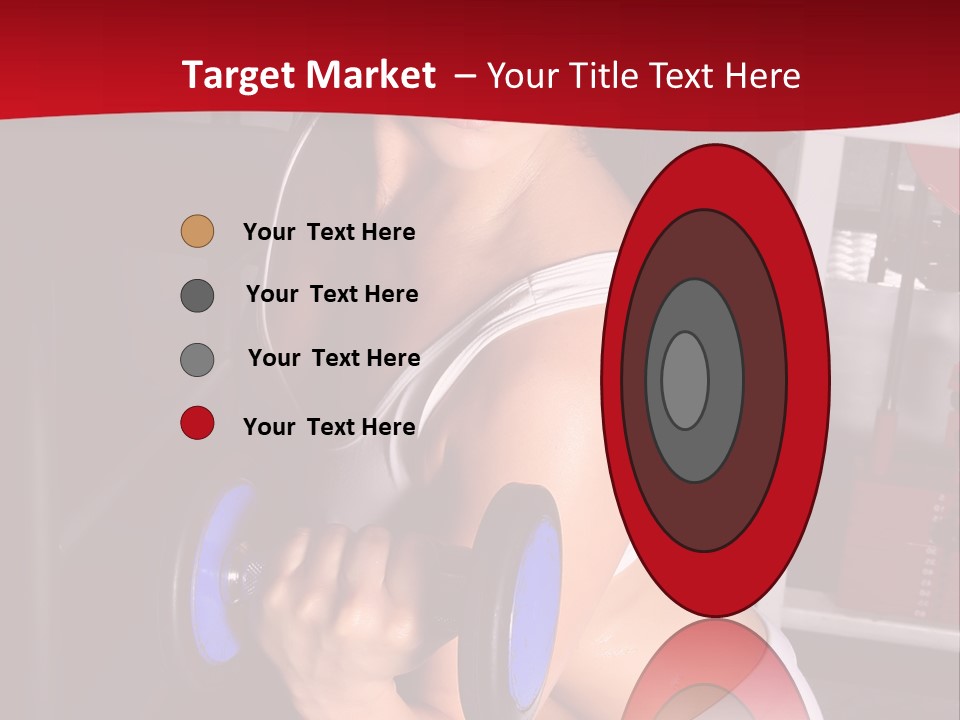 Legs Woman Fatness PowerPoint Template