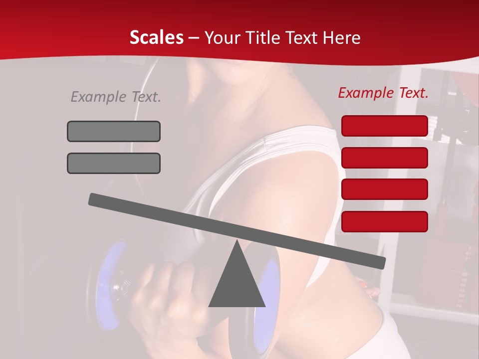 Legs Woman Fatness PowerPoint Template
