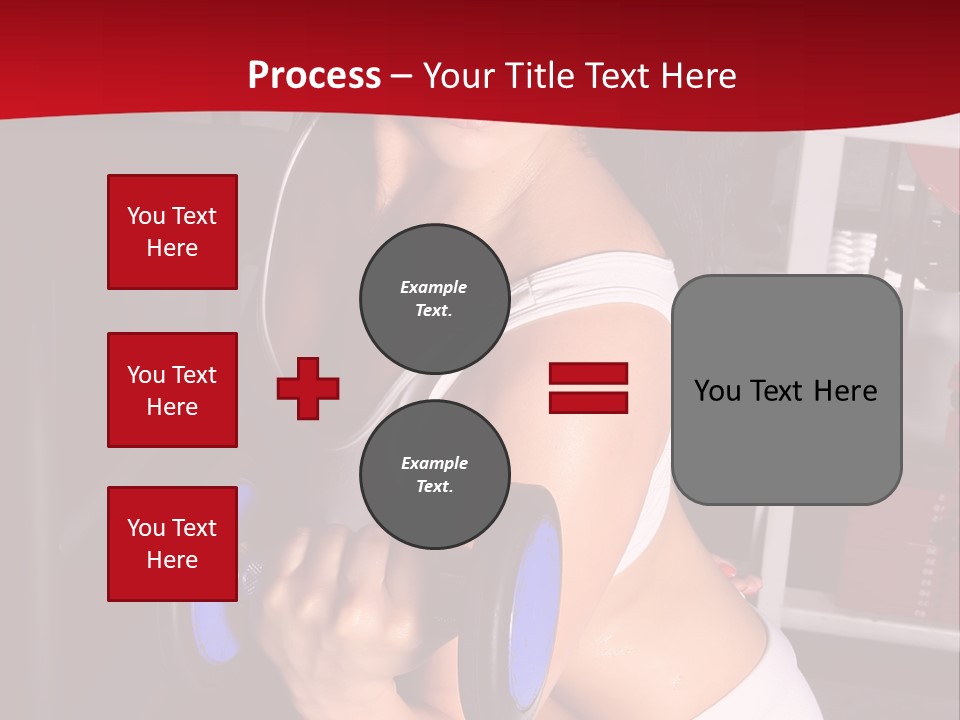 Legs Woman Fatness PowerPoint Template