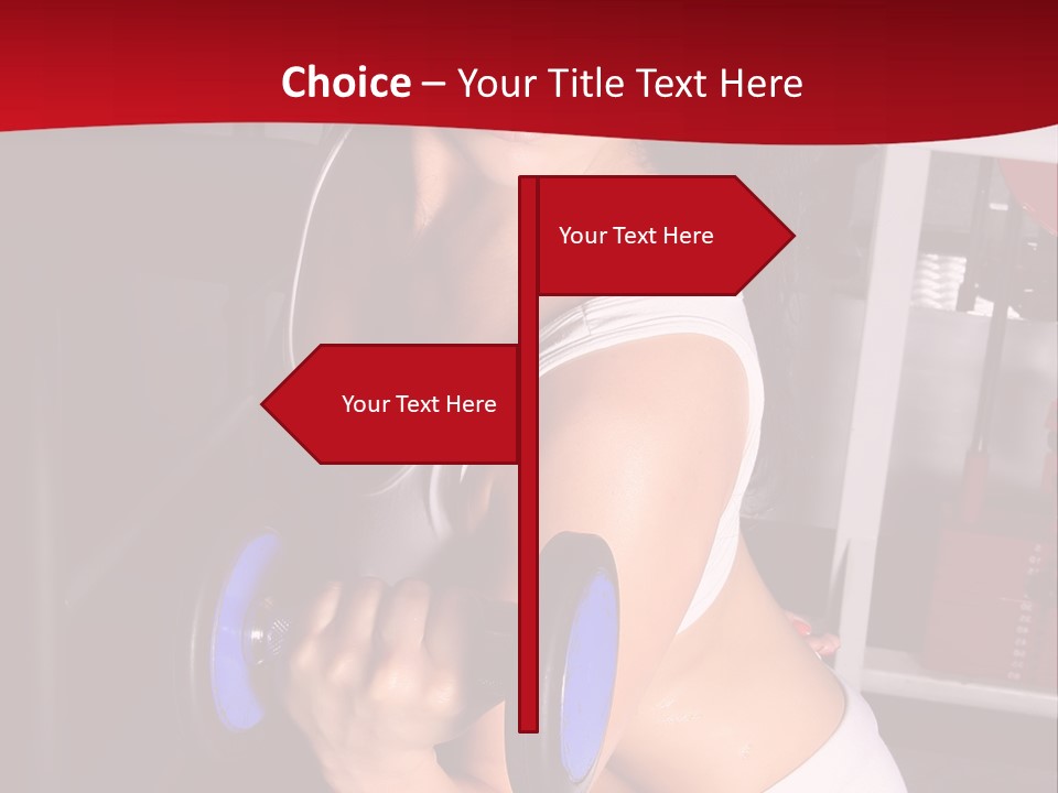 Legs Woman Fatness PowerPoint Template
