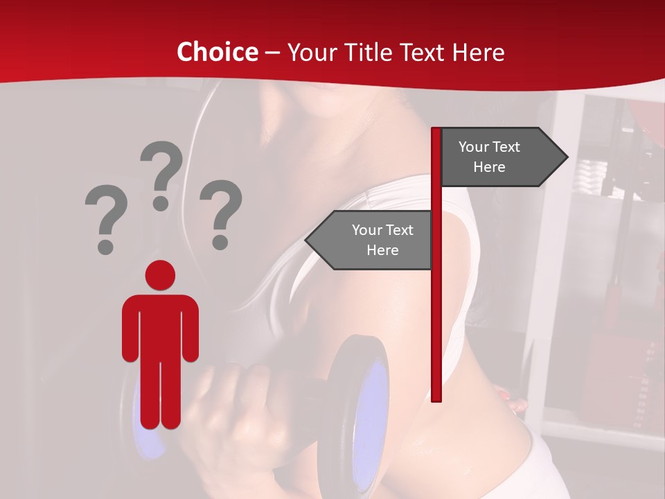 Legs Woman Fatness PowerPoint Template