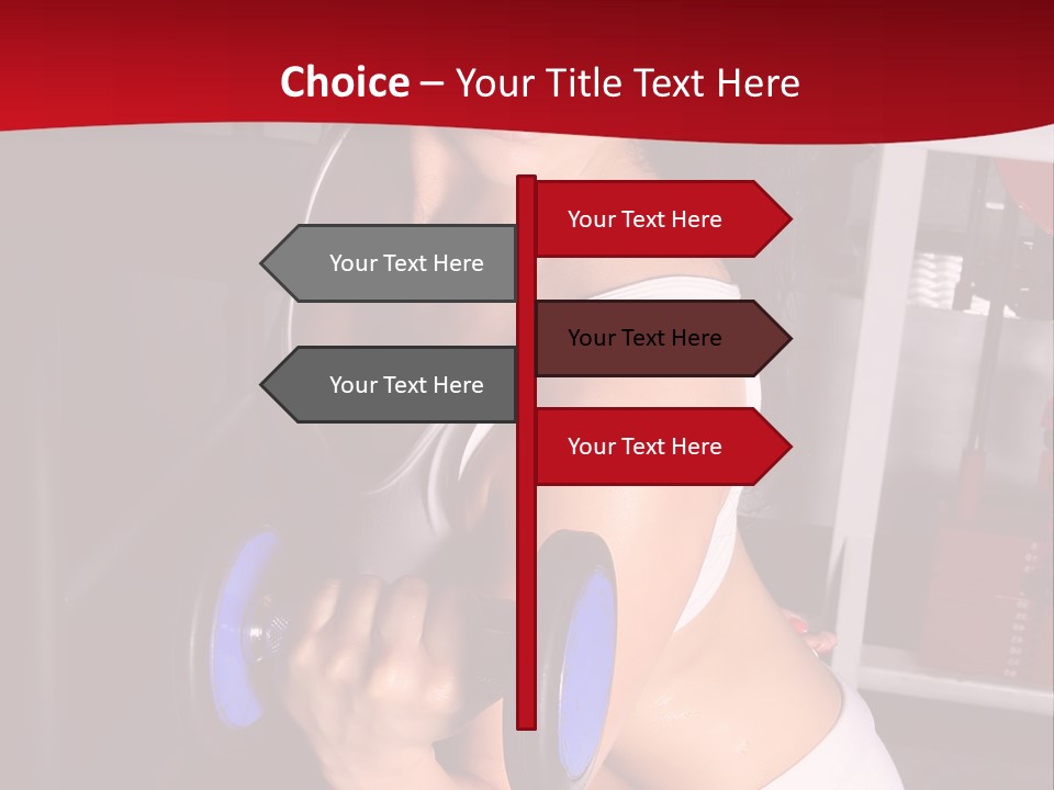 Legs Woman Fatness PowerPoint Template