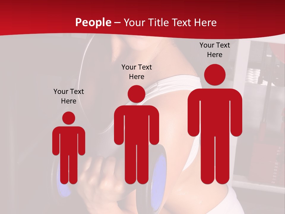 Legs Woman Fatness PowerPoint Template