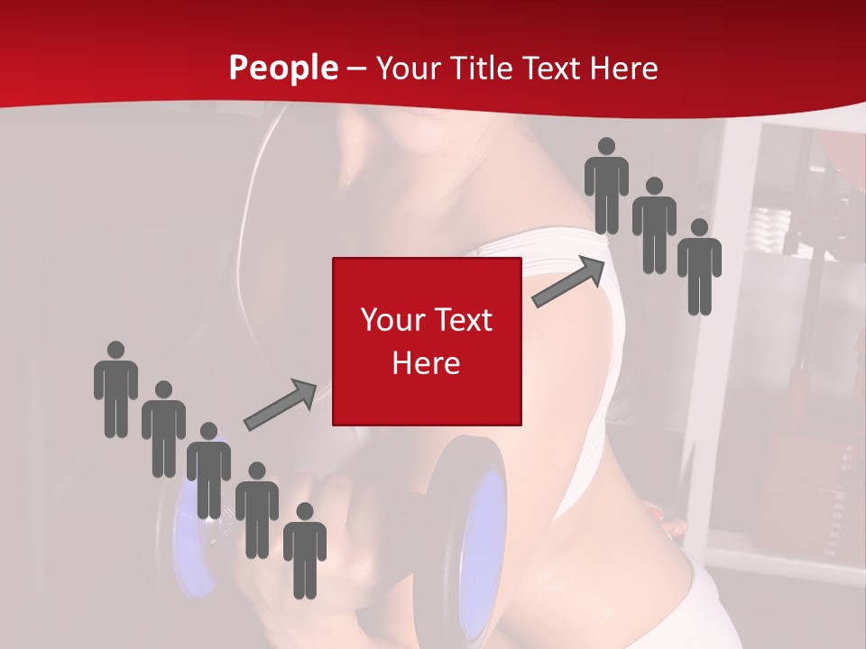 Legs Woman Fatness PowerPoint Template