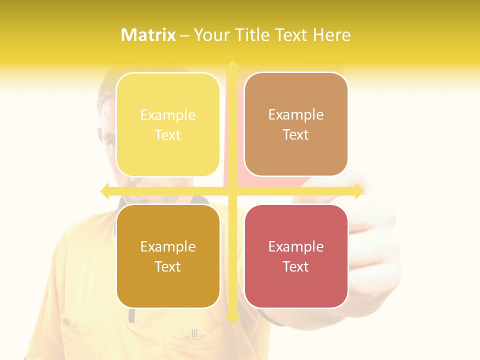 Game Man Win PowerPoint Template