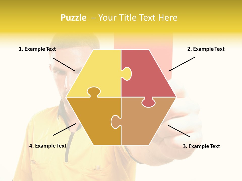 Game Man Win PowerPoint Template