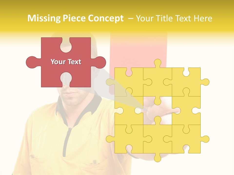 Game Man Win PowerPoint Template