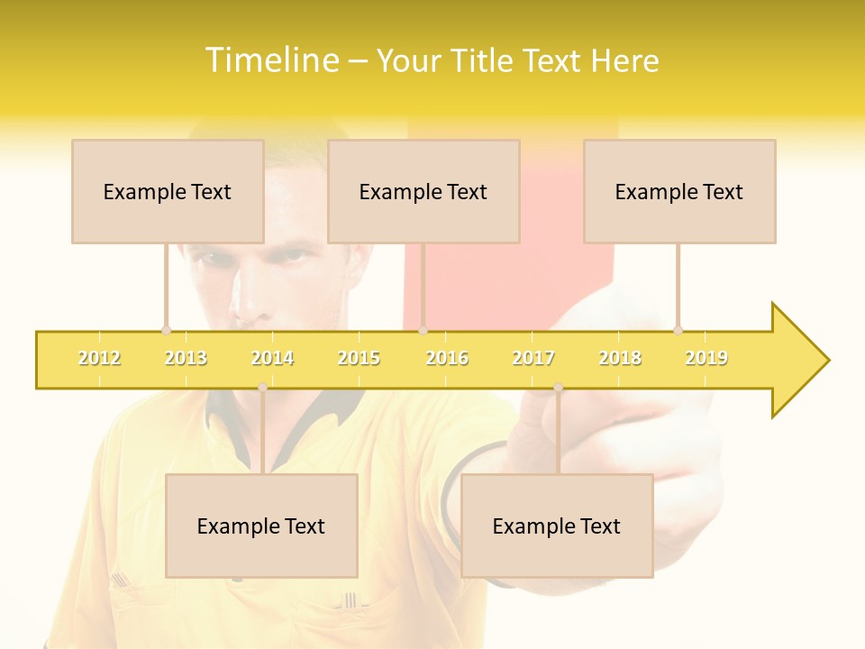 Game Man Win PowerPoint Template