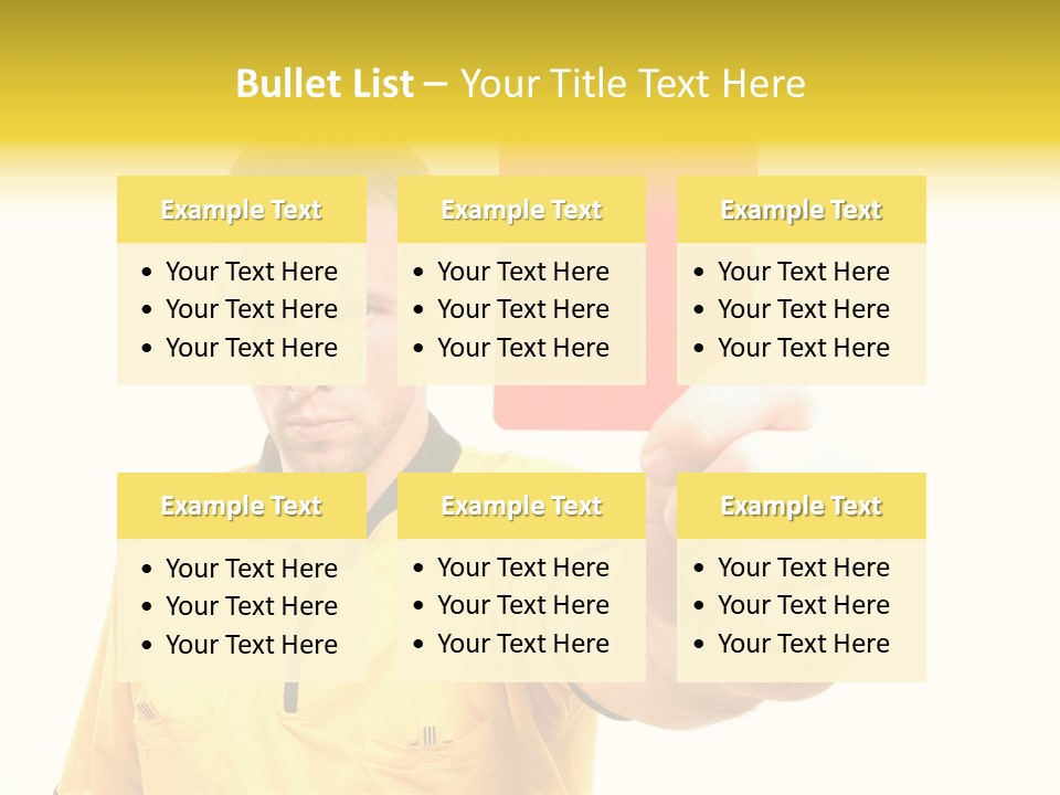 Game Man Win PowerPoint Template