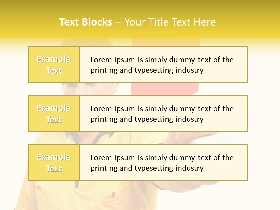 Game Man Win PowerPoint Template