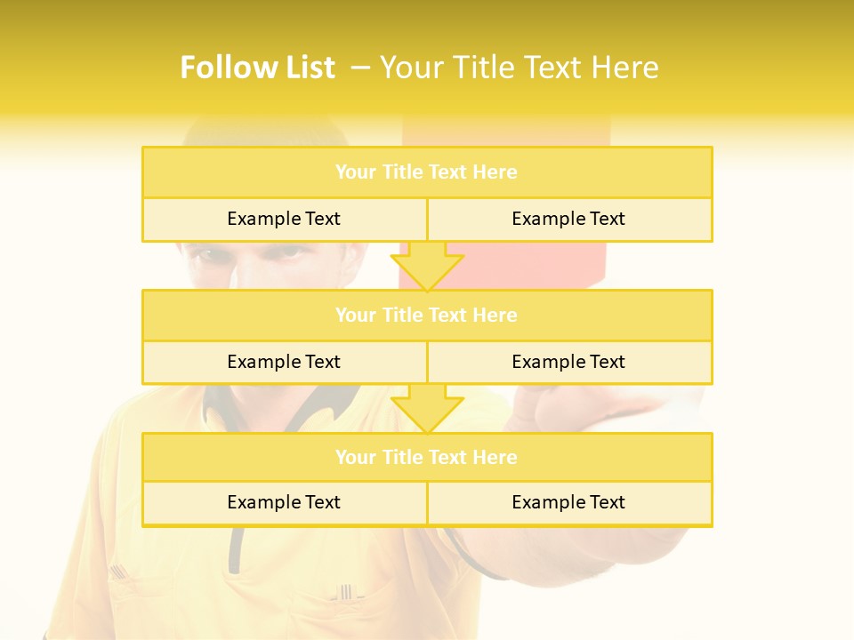 Game Man Win PowerPoint Template