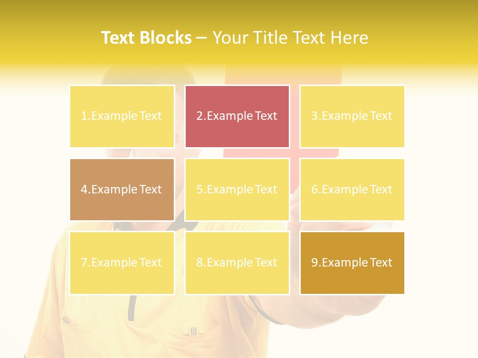 Game Man Win PowerPoint Template