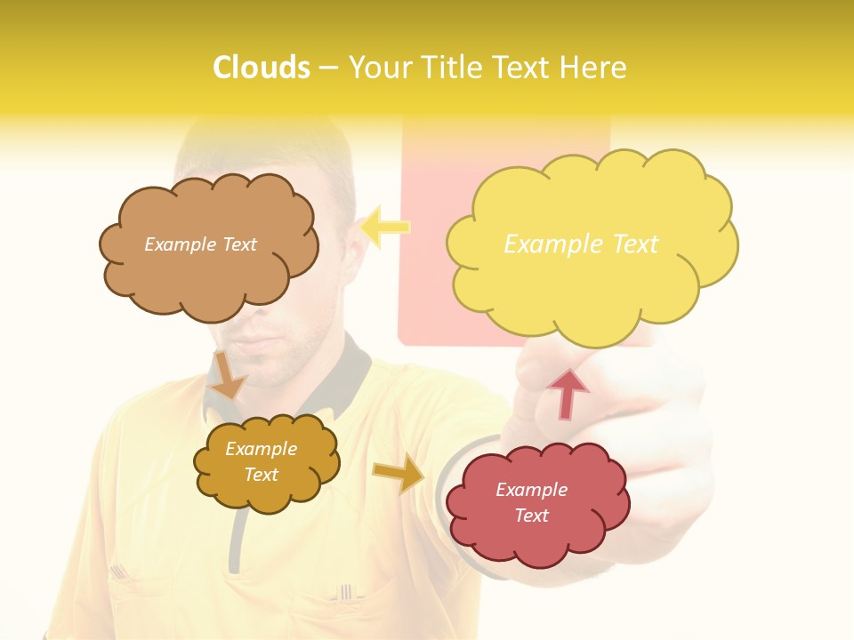 Game Man Win PowerPoint Template