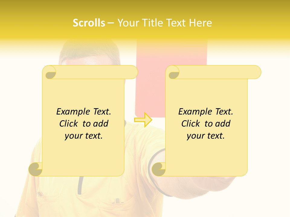 Game Man Win PowerPoint Template
