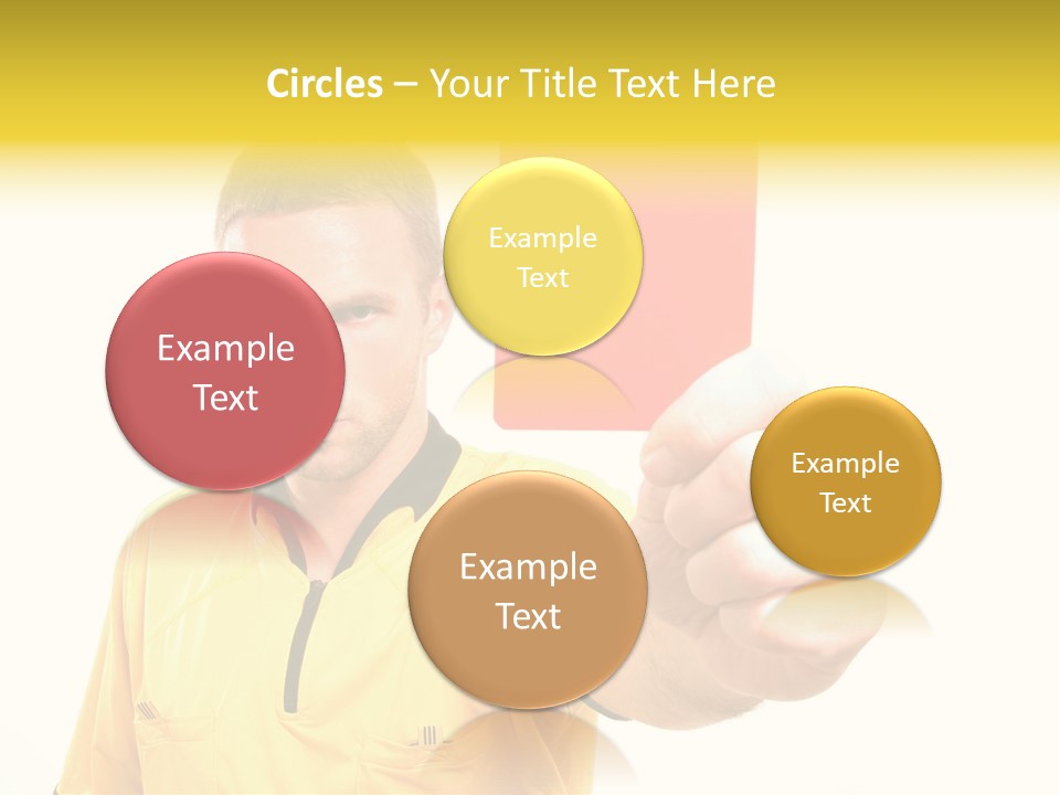 Game Man Win PowerPoint Template