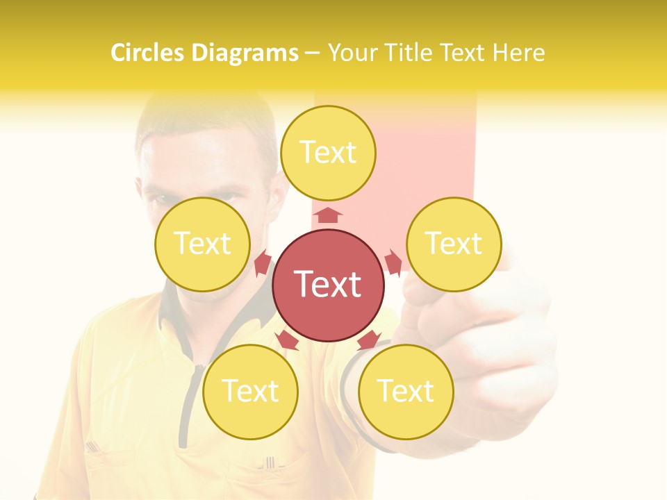 Game Man Win PowerPoint Template