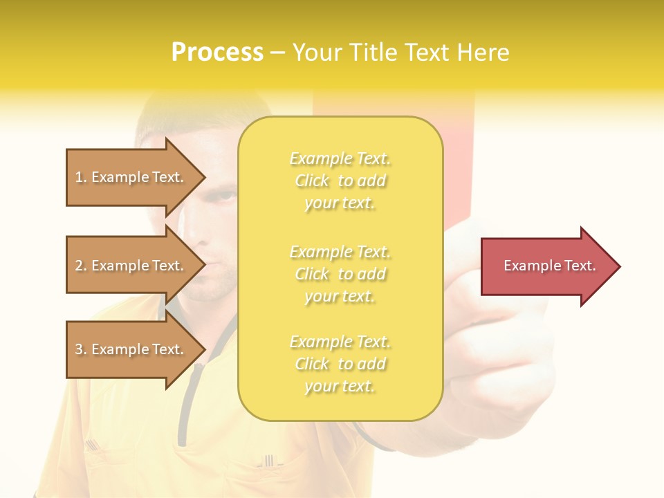 Game Man Win PowerPoint Template