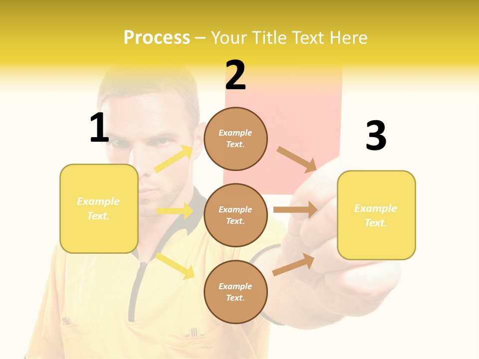 Game Man Win PowerPoint Template
