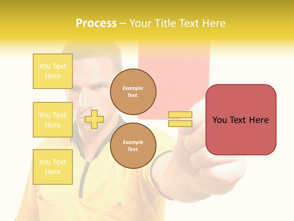 Game Man Win PowerPoint Template