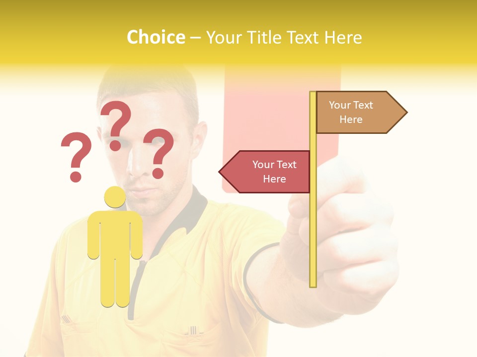 Game Man Win PowerPoint Template