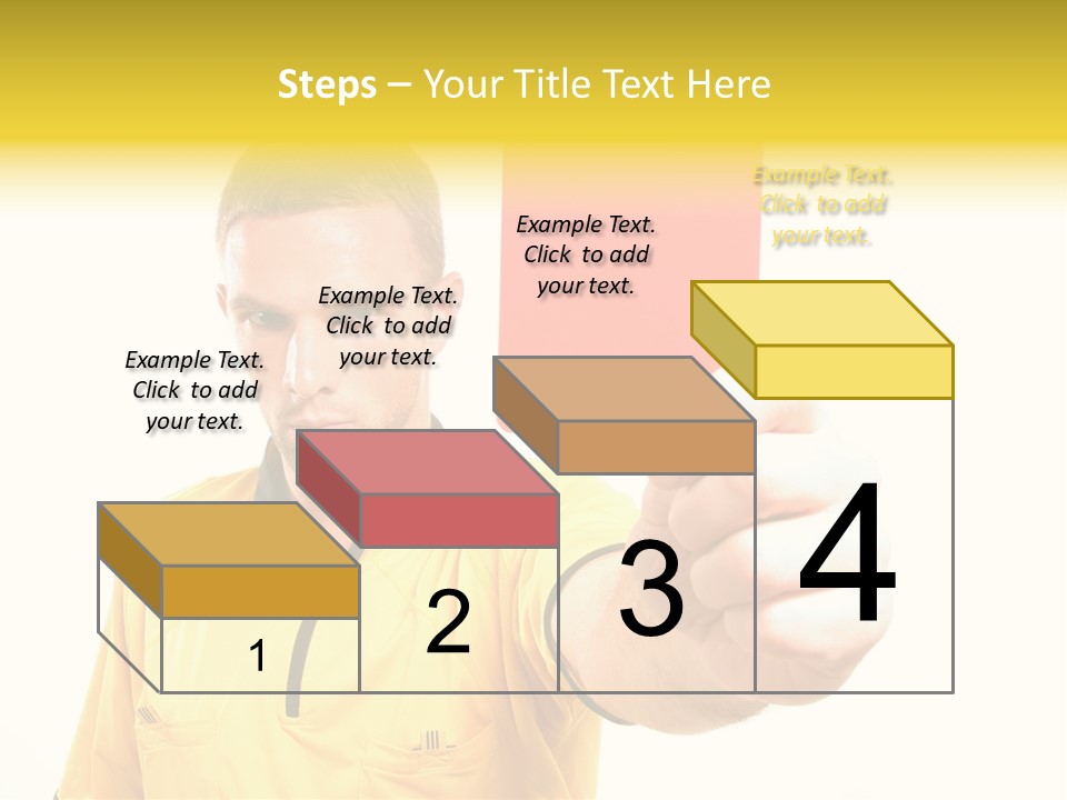 Game Man Win PowerPoint Template