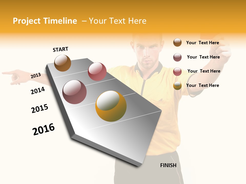 Soccer Symbol Concept PowerPoint Template