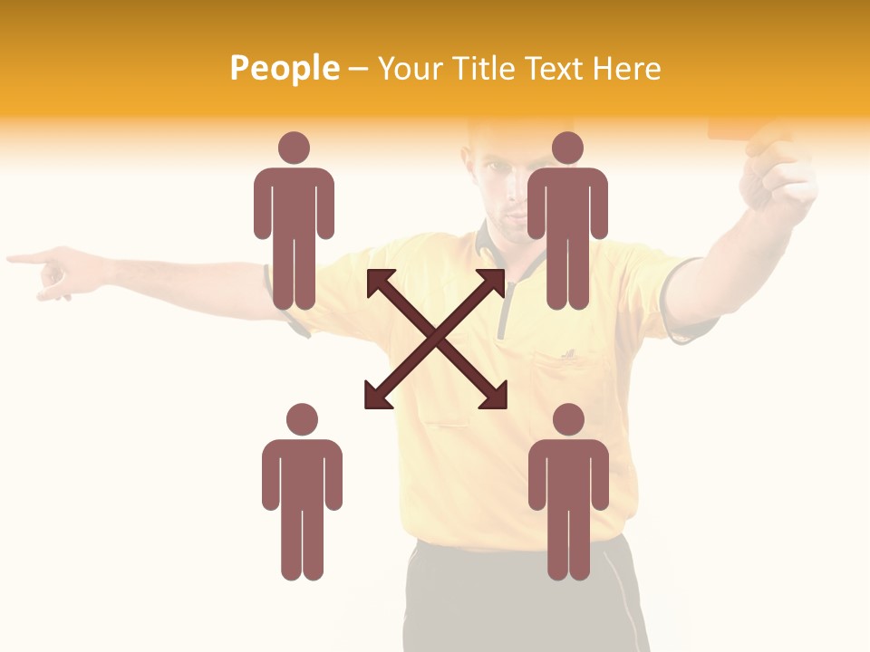 Soccer Symbol Concept PowerPoint Template