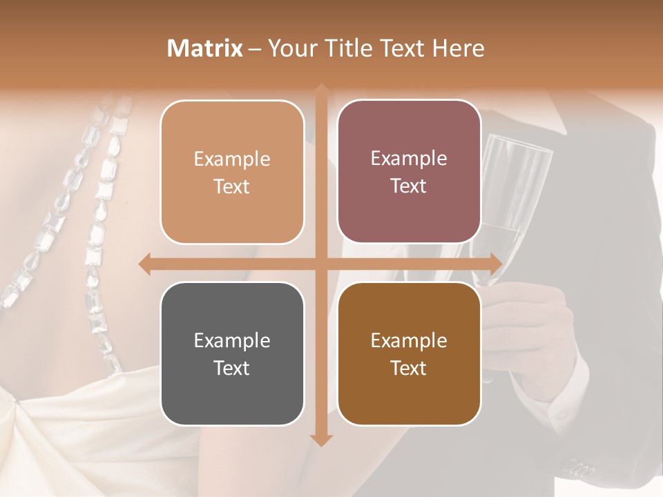 Portrait Event Drinking PowerPoint Template