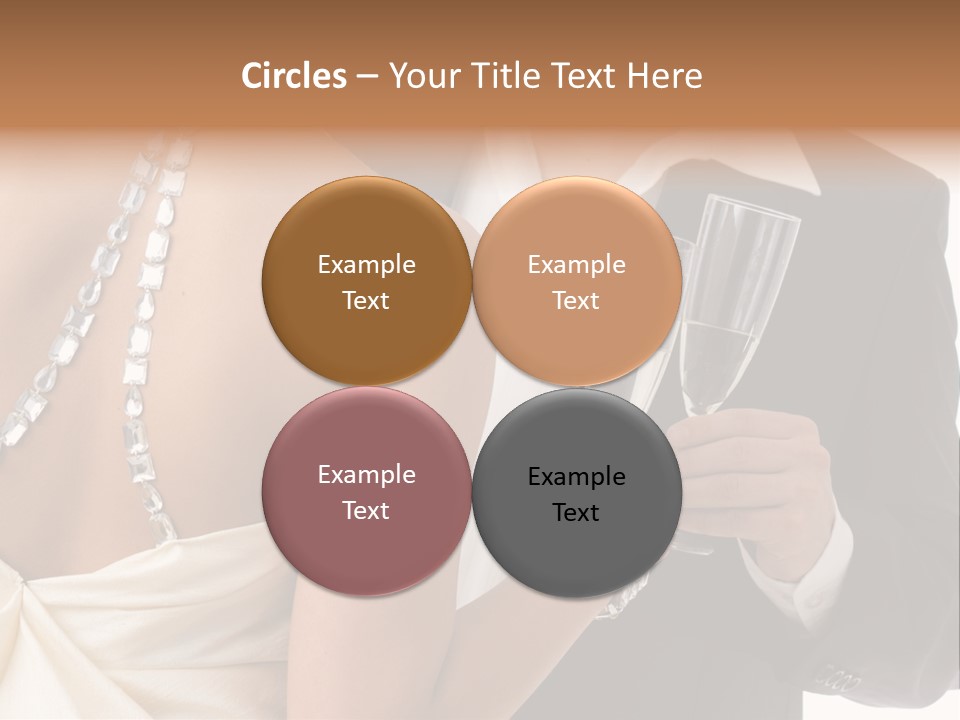 Portrait Event Drinking PowerPoint Template