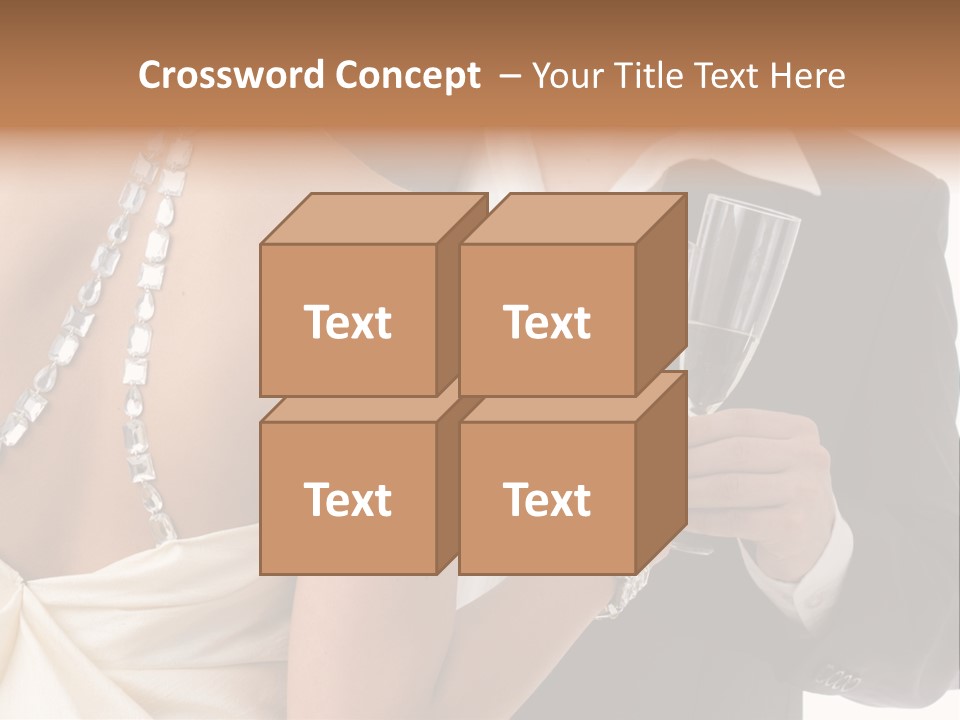 Portrait Event Drinking PowerPoint Template