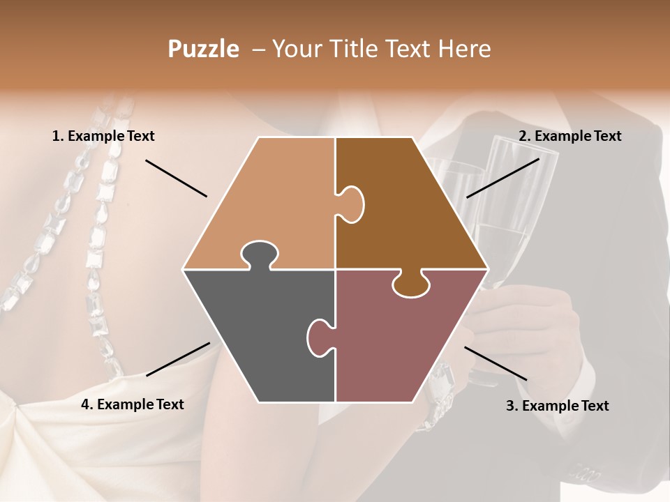 Portrait Event Drinking PowerPoint Template